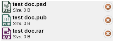 psd, pub, rar icons